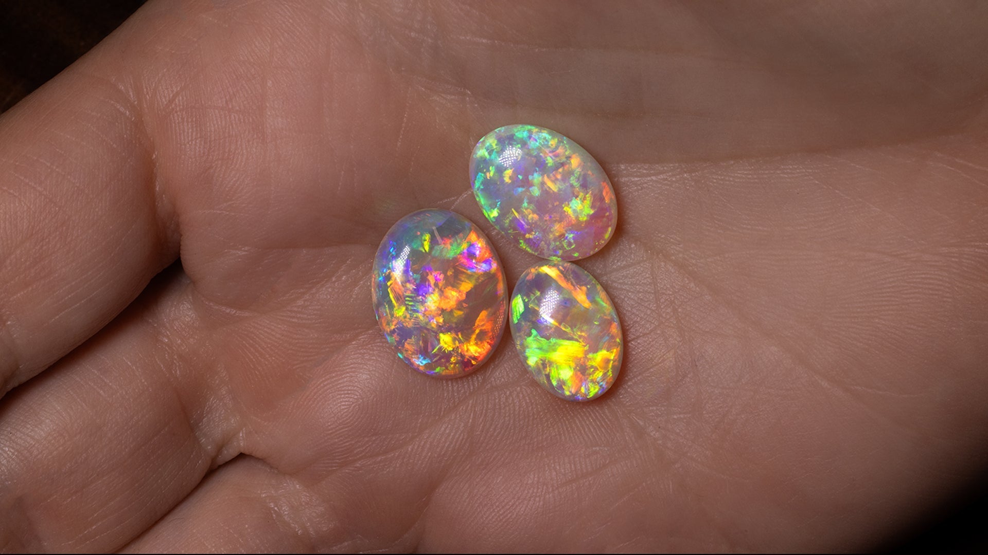 Colorful Crystal Opal Black Opal Direct