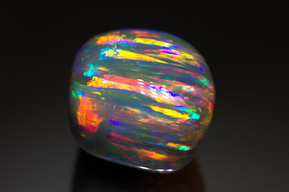 The Rainbow Serpent Opal