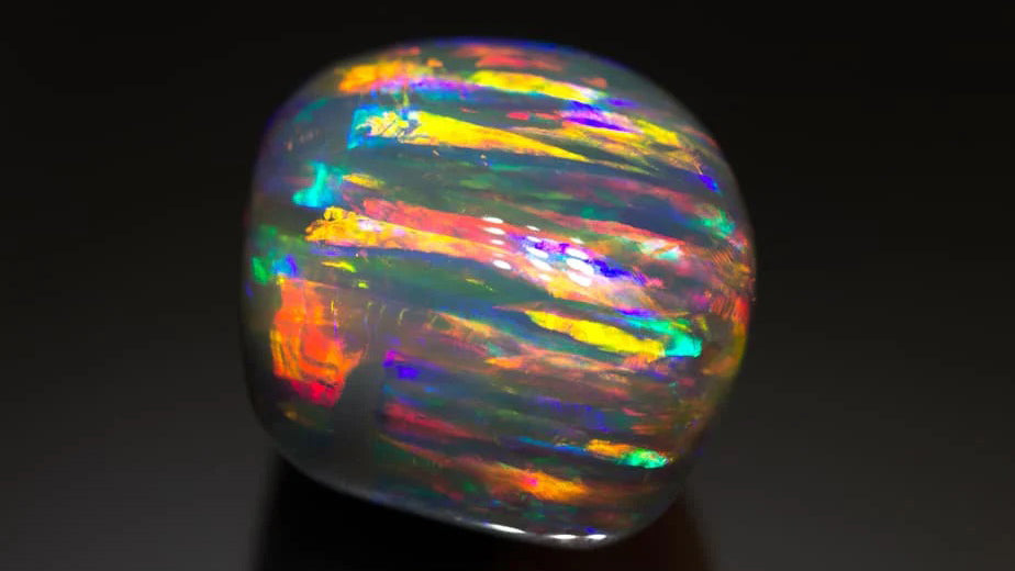 The Rainbow Serpent Opal