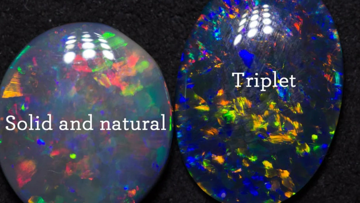 Solid Opal vs Triplet Opal