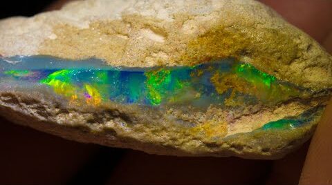 The rollercoaster of a high-risk rough opal piece