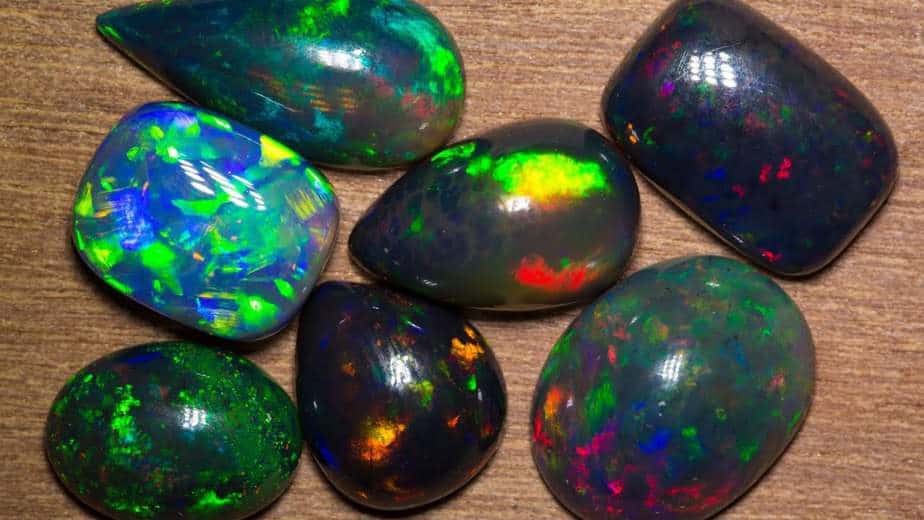 How to spot treated opal