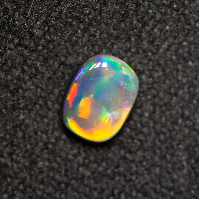 0.28 ct black opal 4.9x3.8x2mm
