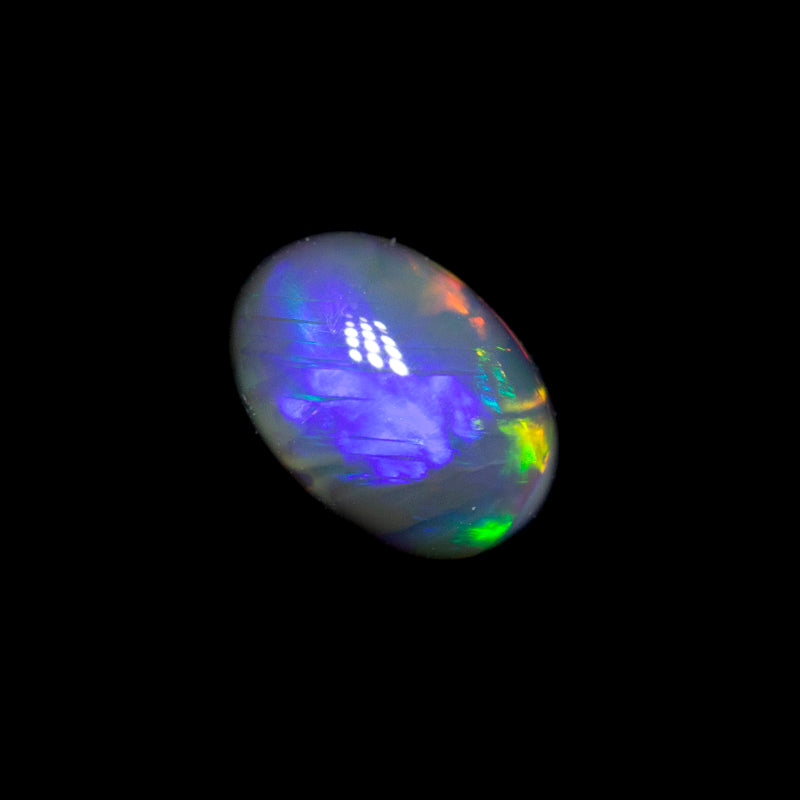 0.29 ct black opal 5.2x3.6x2.3mm