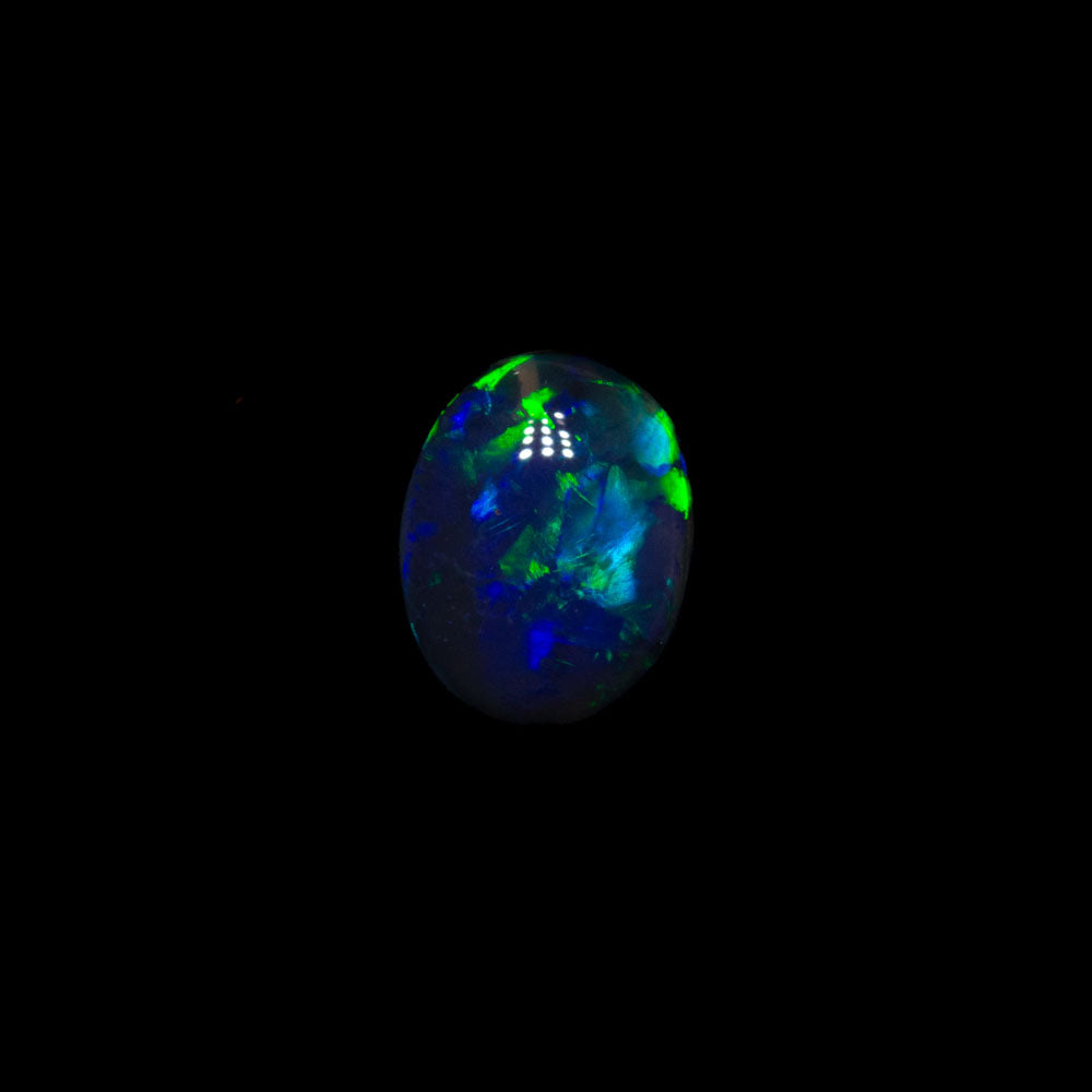 0.29 ct black opal 5.3x4.2x2.1mm