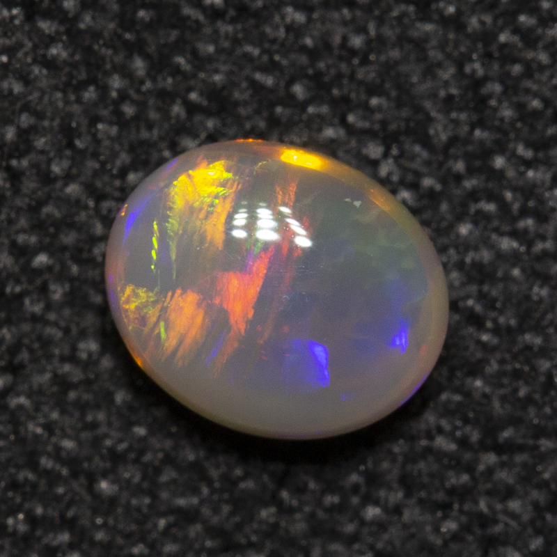 0.30 ct dark opal 5x4.1x2.3mm