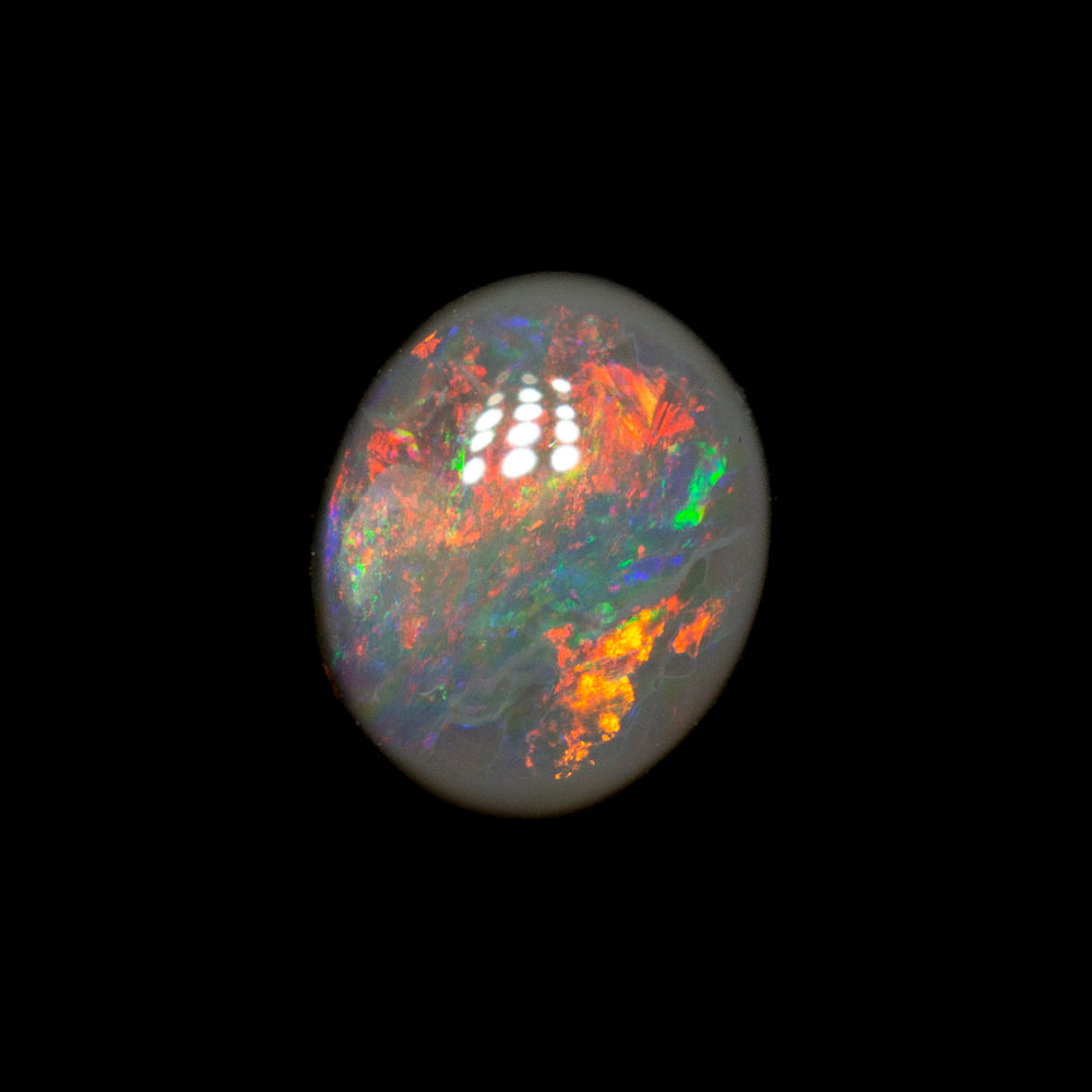0.30 ct dark opal 5.5x4.6x2mm