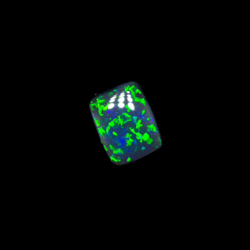 0.31 ct black opal 4.4x3.5x2.4mm
