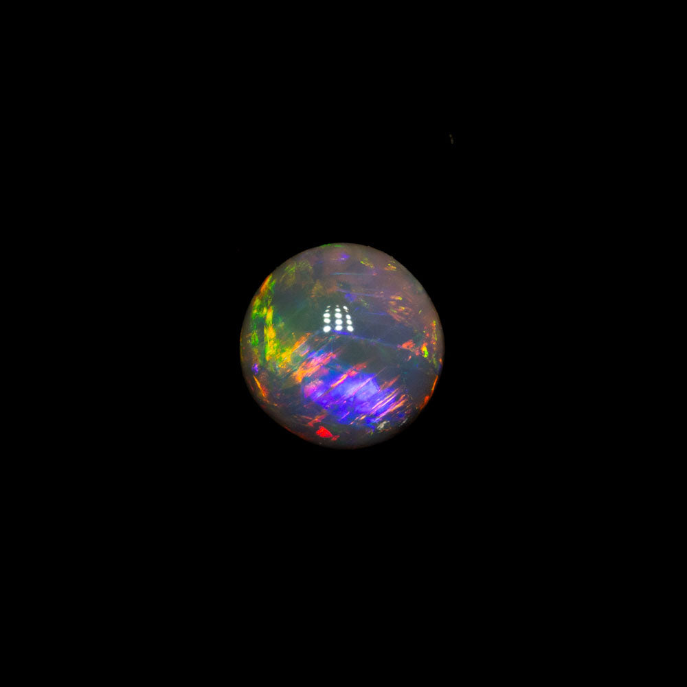 0.33 ct dark opal 4.9x4.8x2.4mm