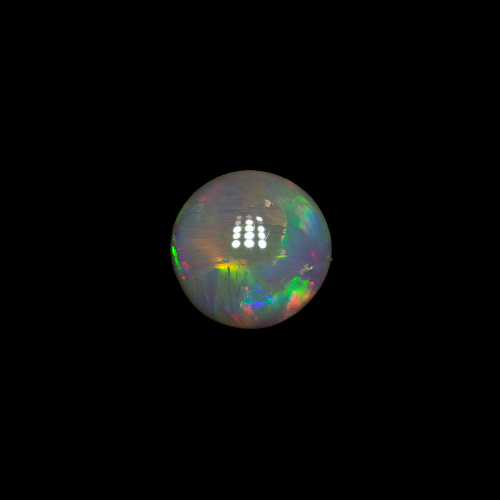 0.34 ct dark opal 4.5x4.5x2.5mm