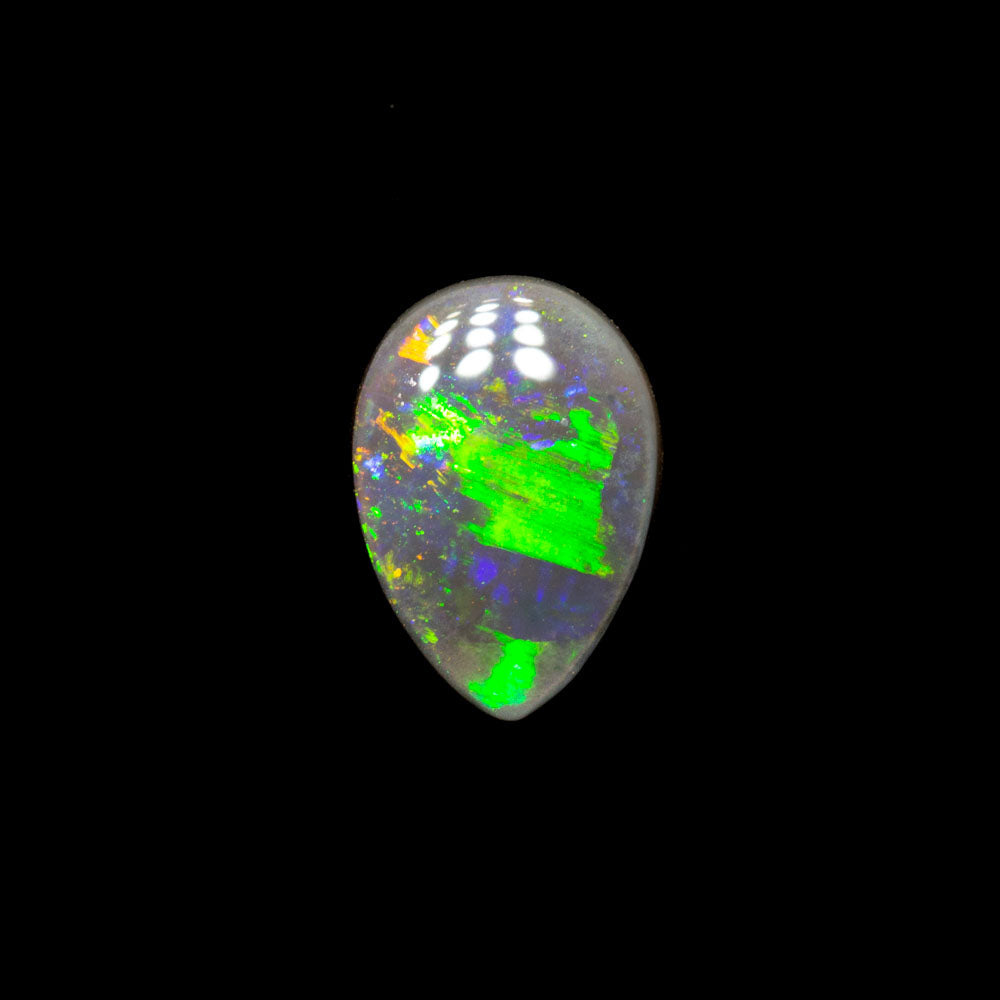 0.37 ct dark opal 7.2x5.3x1.5mm