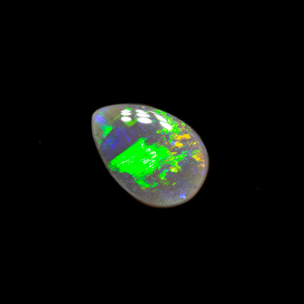 0.37 ct dark opal 7.2x5.3x1.5mm