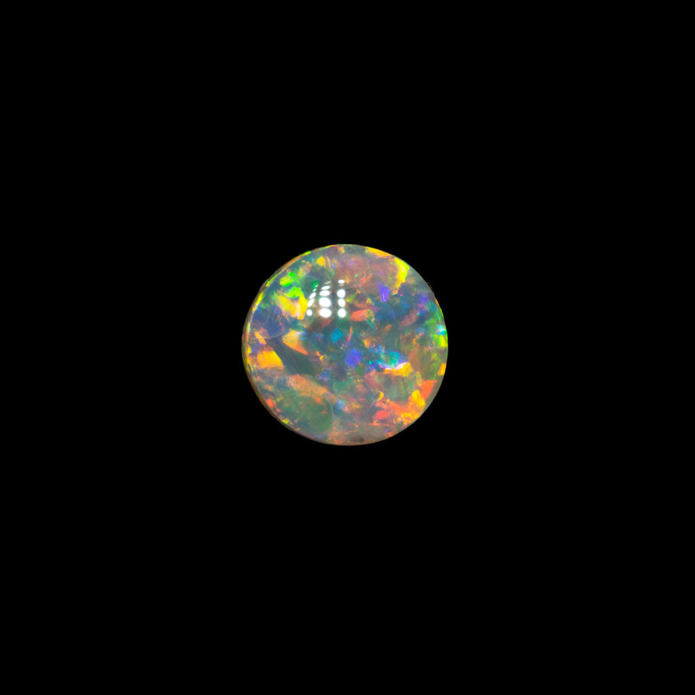 0.40 ct crystal opal 5.1x5.1x2.4mm