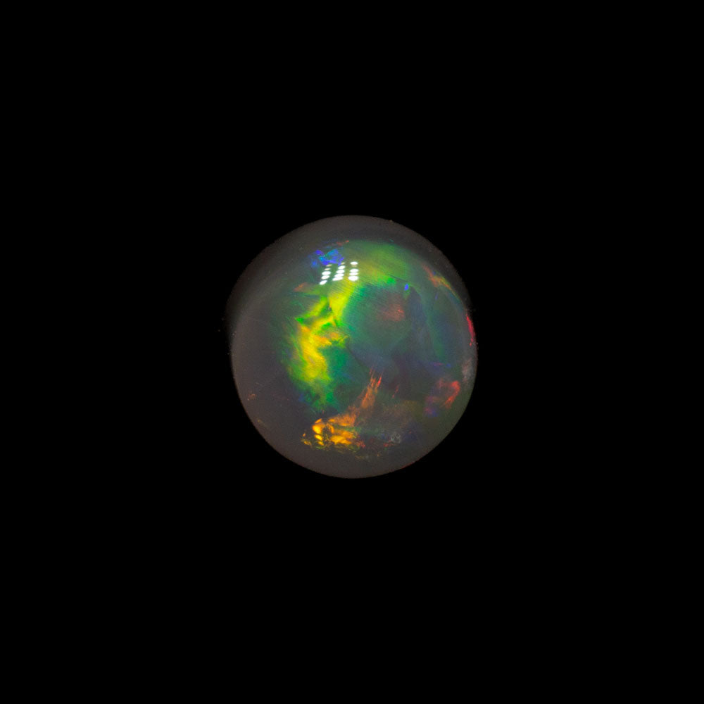 0.41 ct black opal 5x5x2.4mm