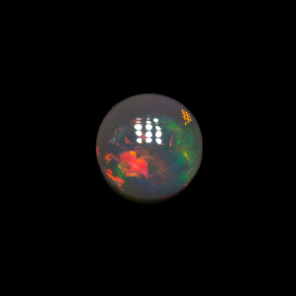 0.41 ct black opal 5x5x2.4mm