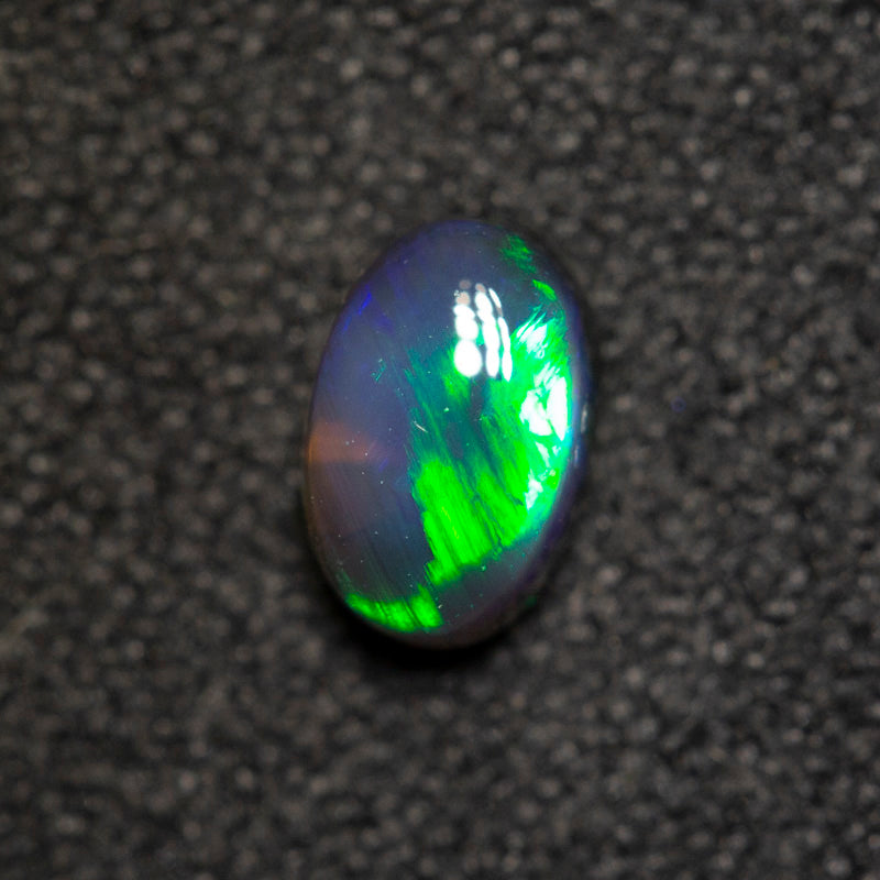 0.42 ct black opal 5.8x3.8x2.8mm