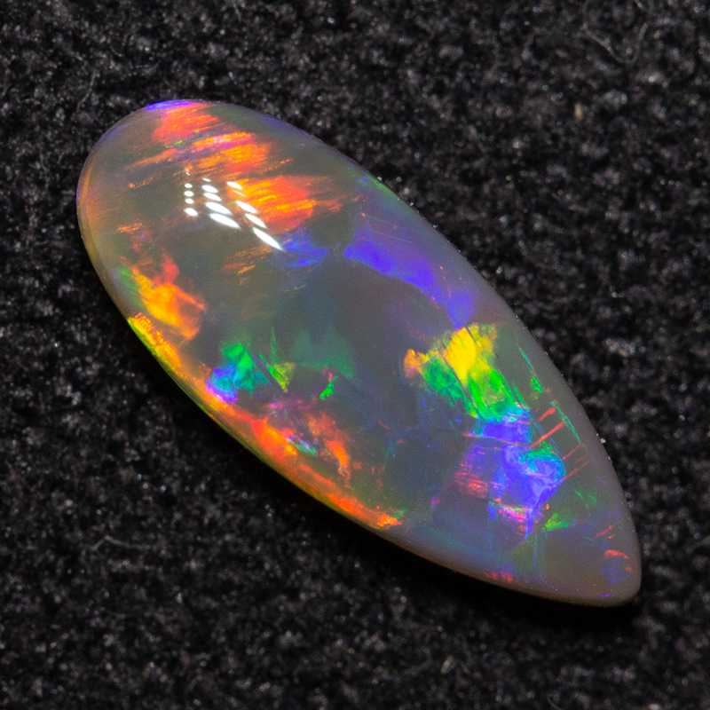 0.42 ct crystal opal 8.6x3.6x2.3mm