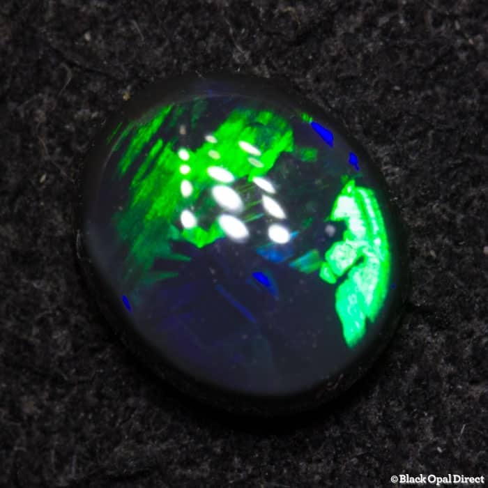 0.42ct black opal