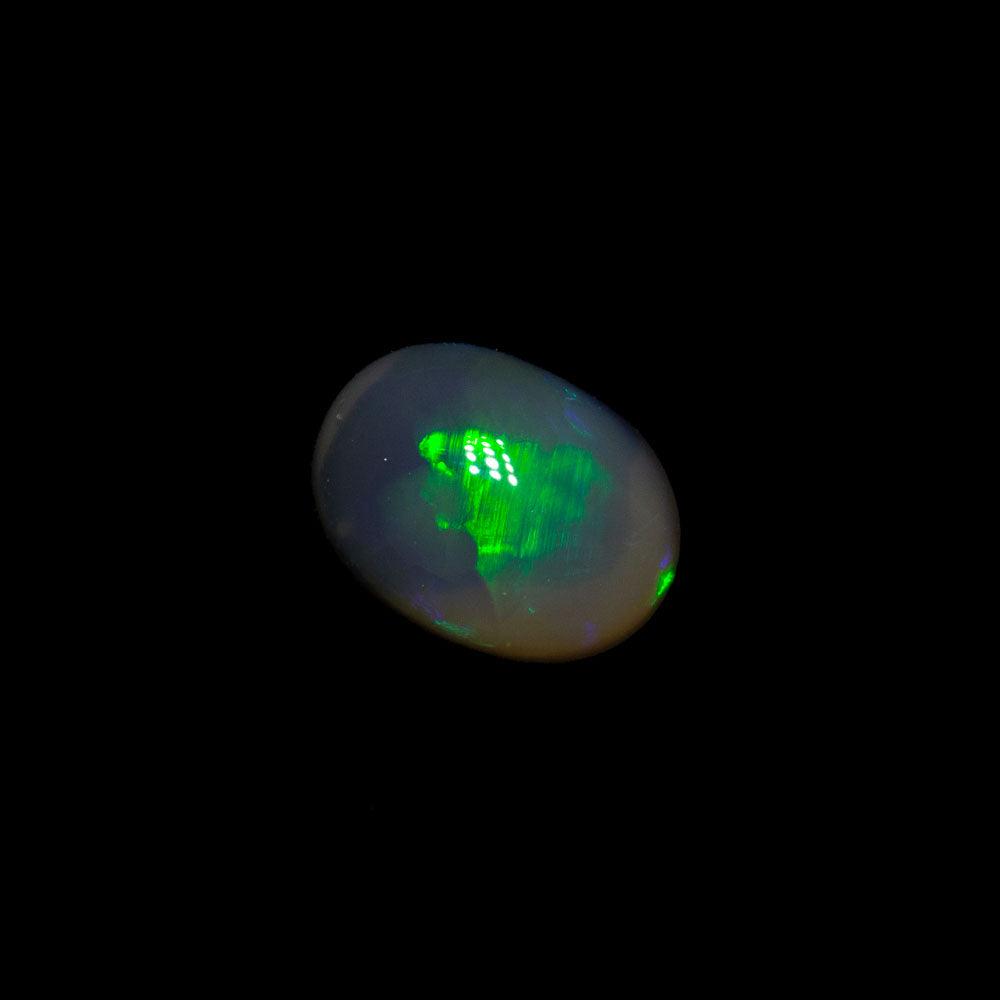 0.43 ct black opal 5.6x4.3x2.9mm