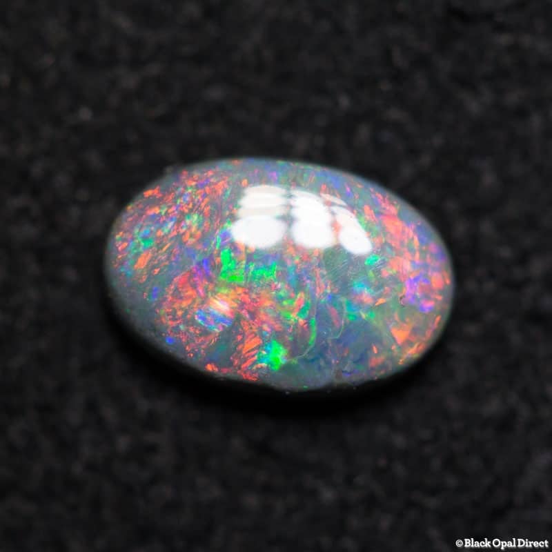 0.43ct semi black opal