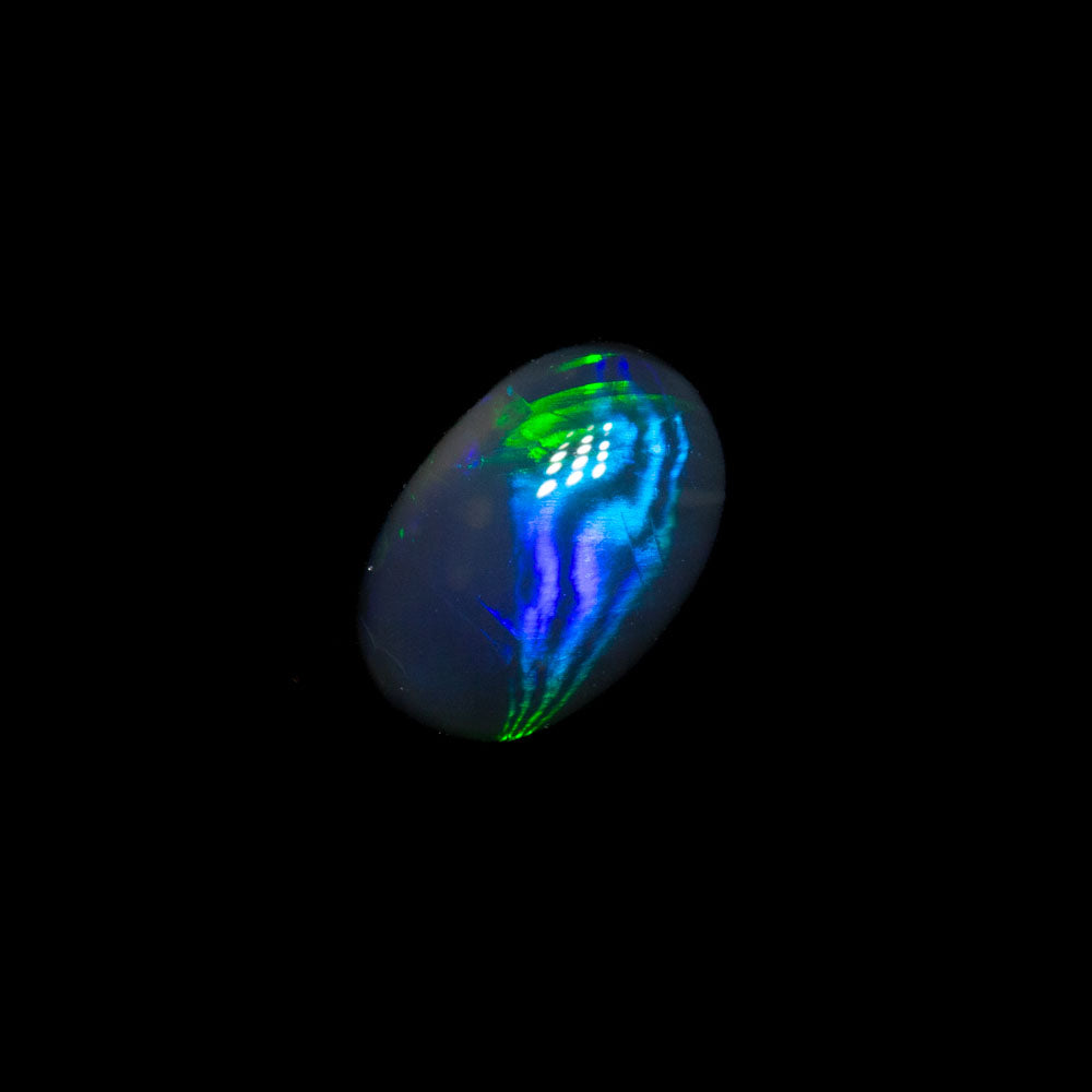 0.44 ct black opal 6.1x4.2x2.5mm