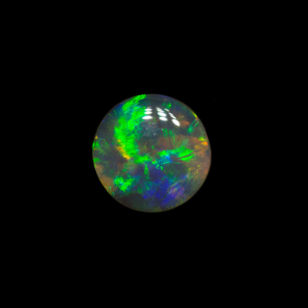 0.47 ct crystal opal 6.3x6.2x1.8mm