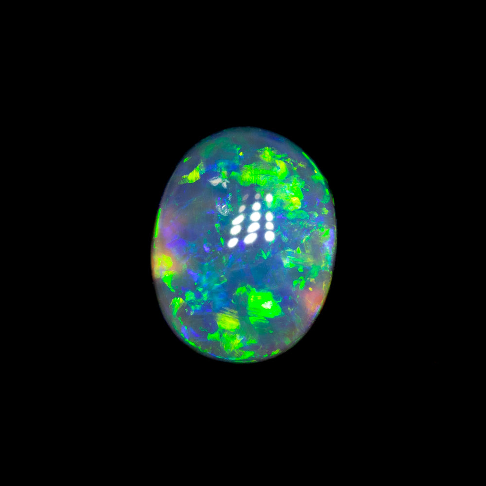 0.48 ct black opal 6.4x4.9x2.3mm