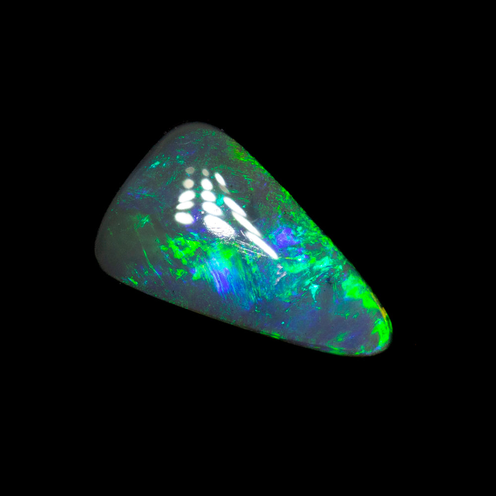 0.48 ct black opal 8.5x5.1x1.9mm