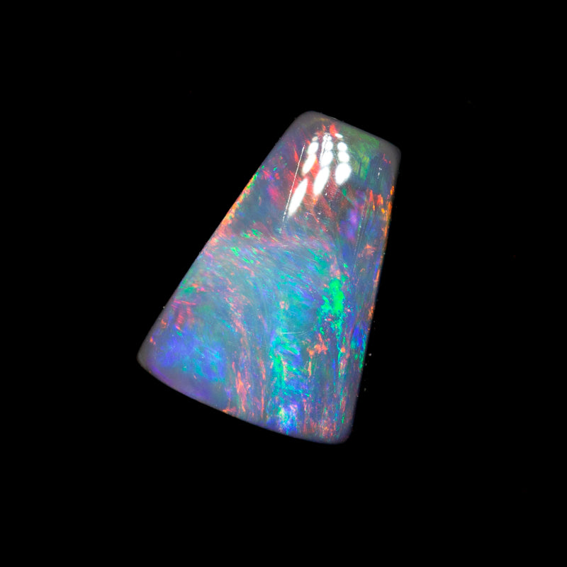 0.48 ct dark opal 7.1x5.2x2.1mm