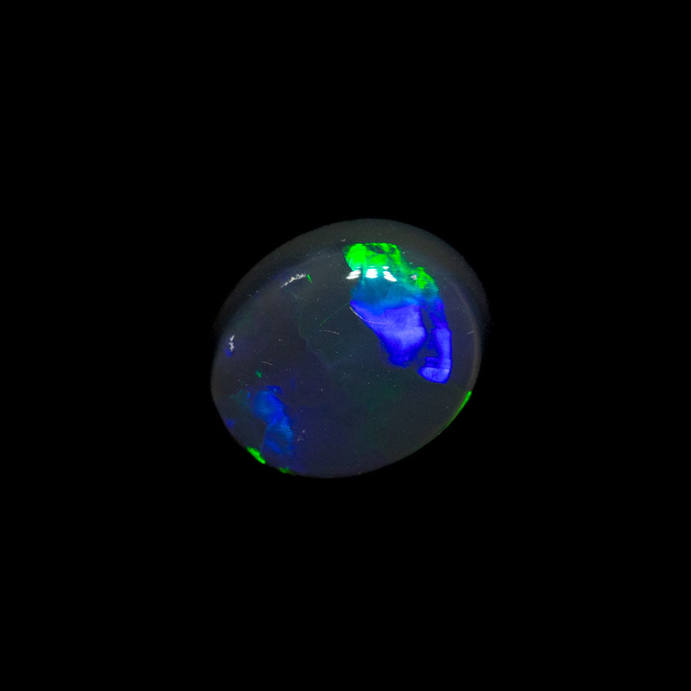 0.48 ct black opal 5.8x4.8x2.5mm