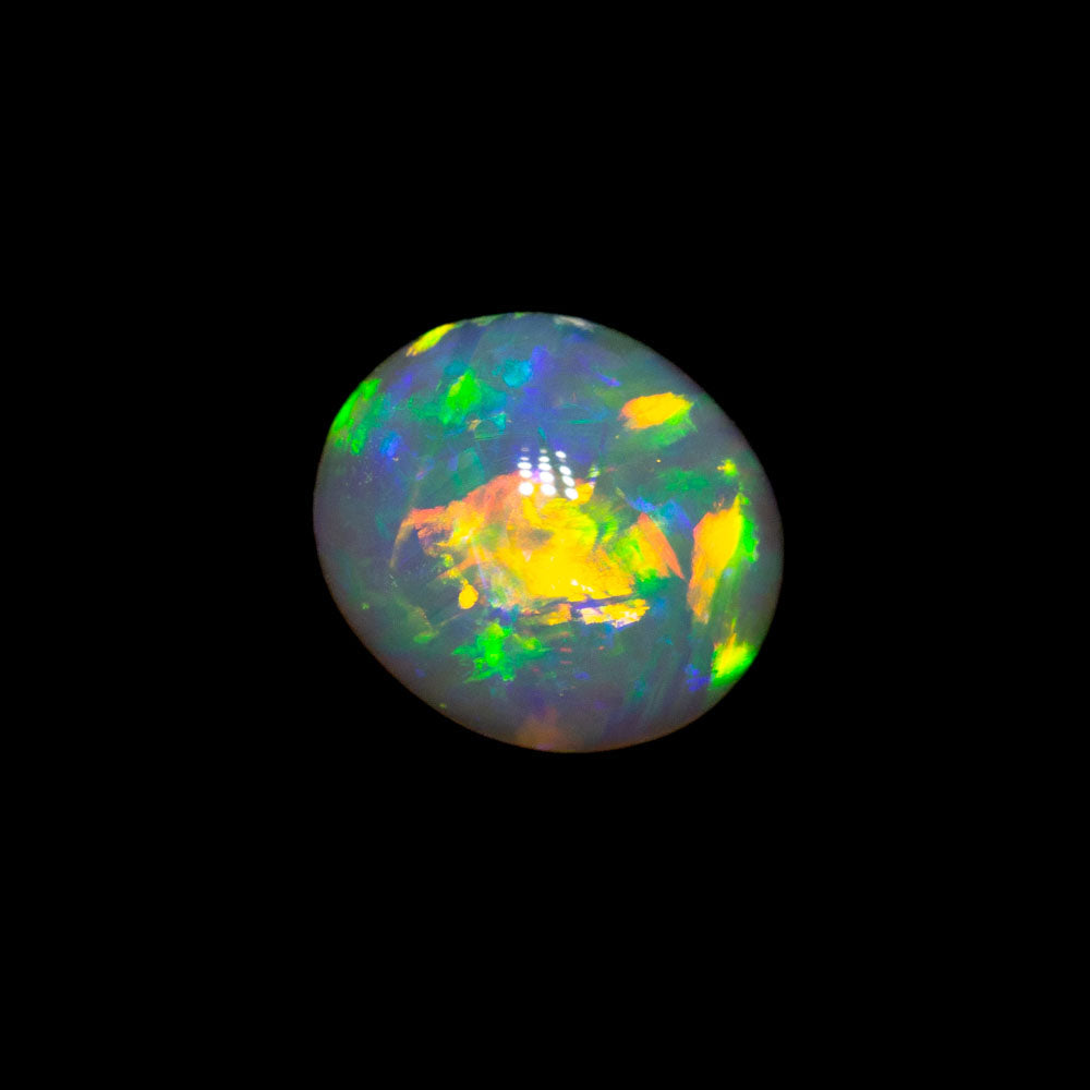 0.48 ct double-sided crystal opal 6x5.2x2.5mm