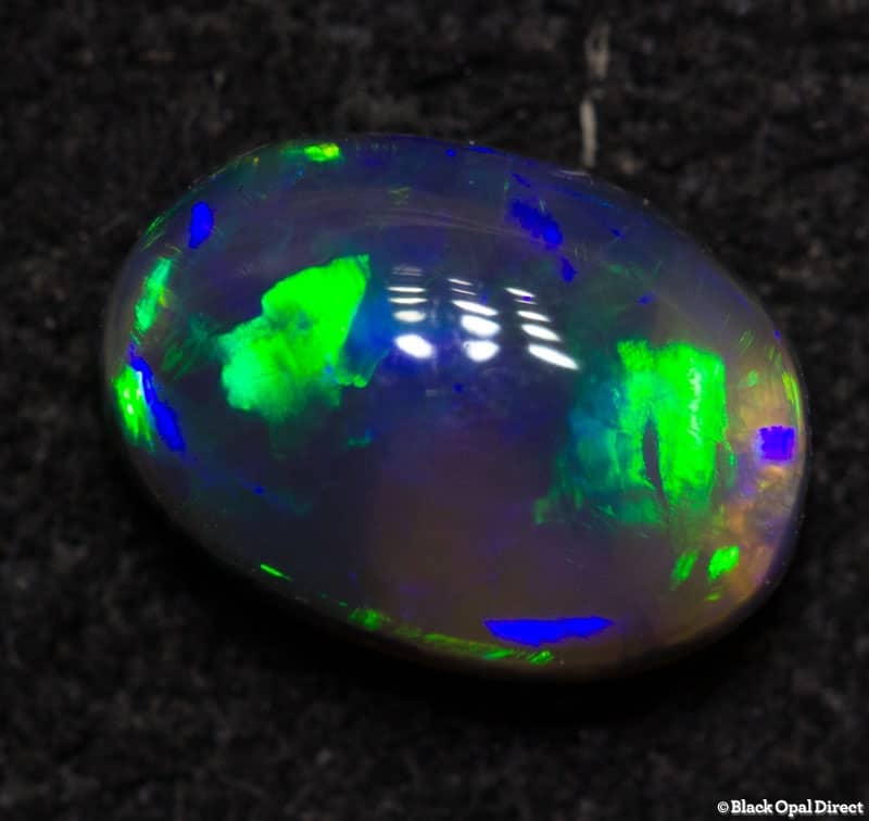 0.48ct black opal