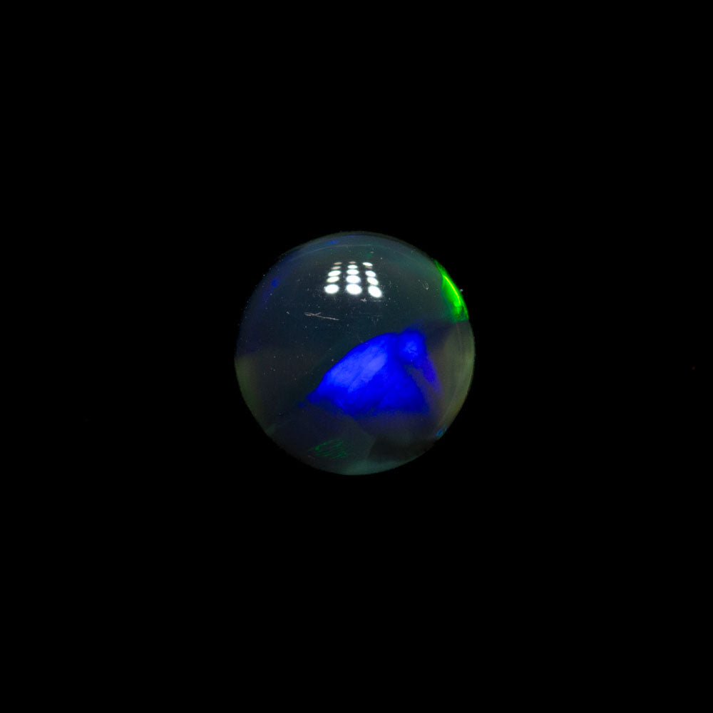 0.49 ct black opal 5.3x5.3x2.4mm