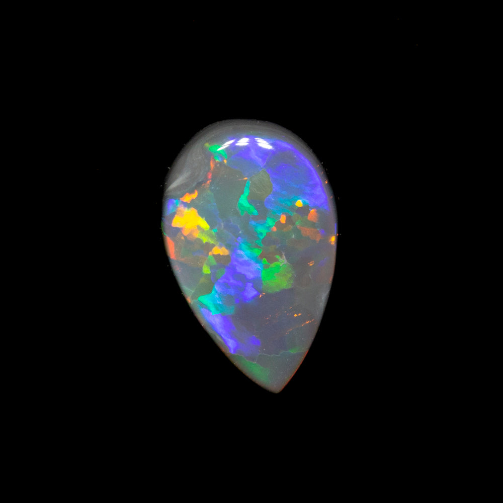 0.49 ct black opal 7.6x5x1.9mm