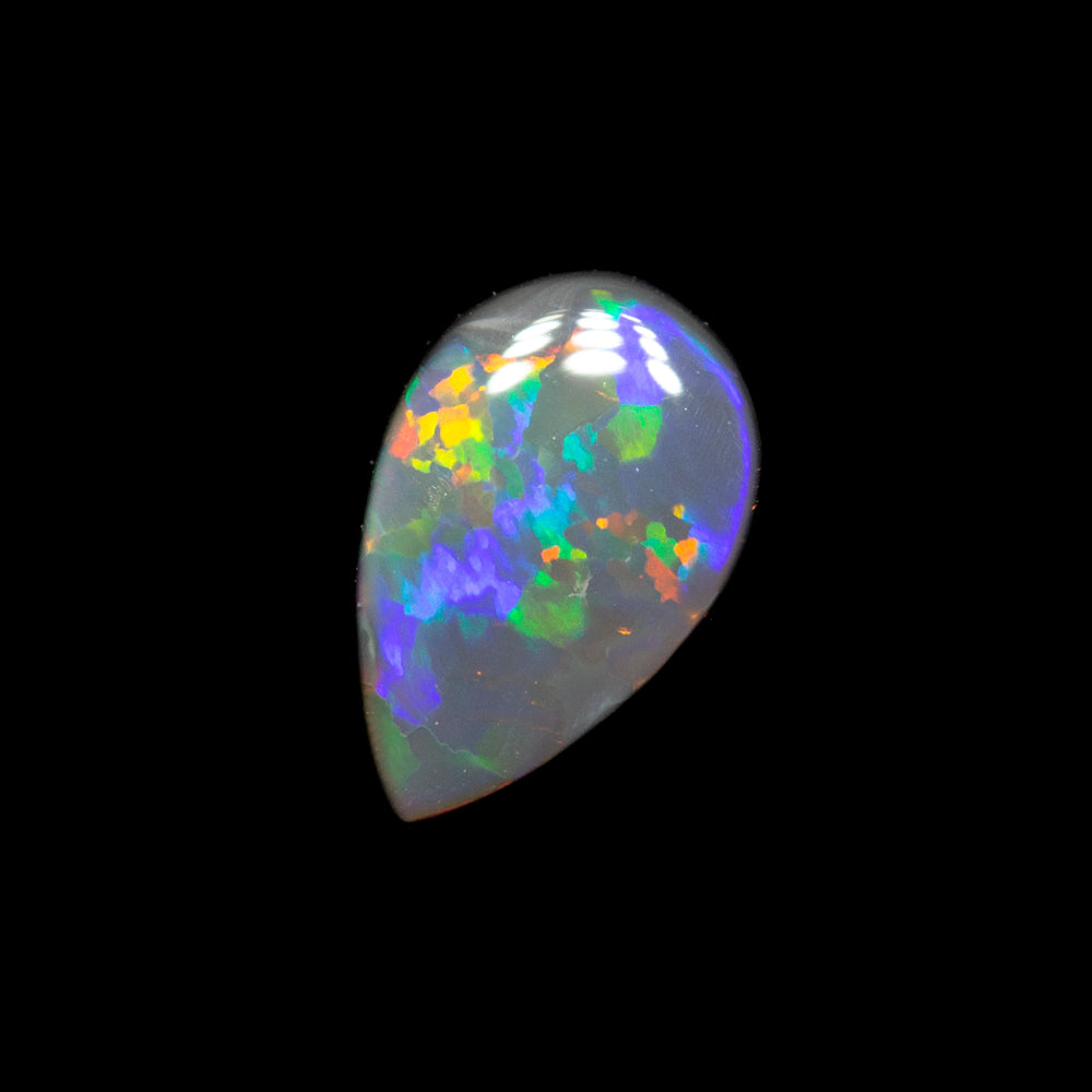 0.49 ct black opal 7.6x5x1.9mm