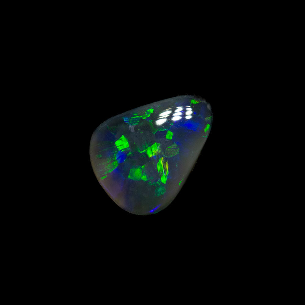 0.50 ct black opal 7.2x5.7x1.9mm