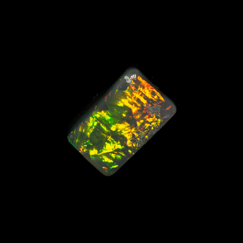 0.50 ct black opal 6.4x4.1x2.2mm