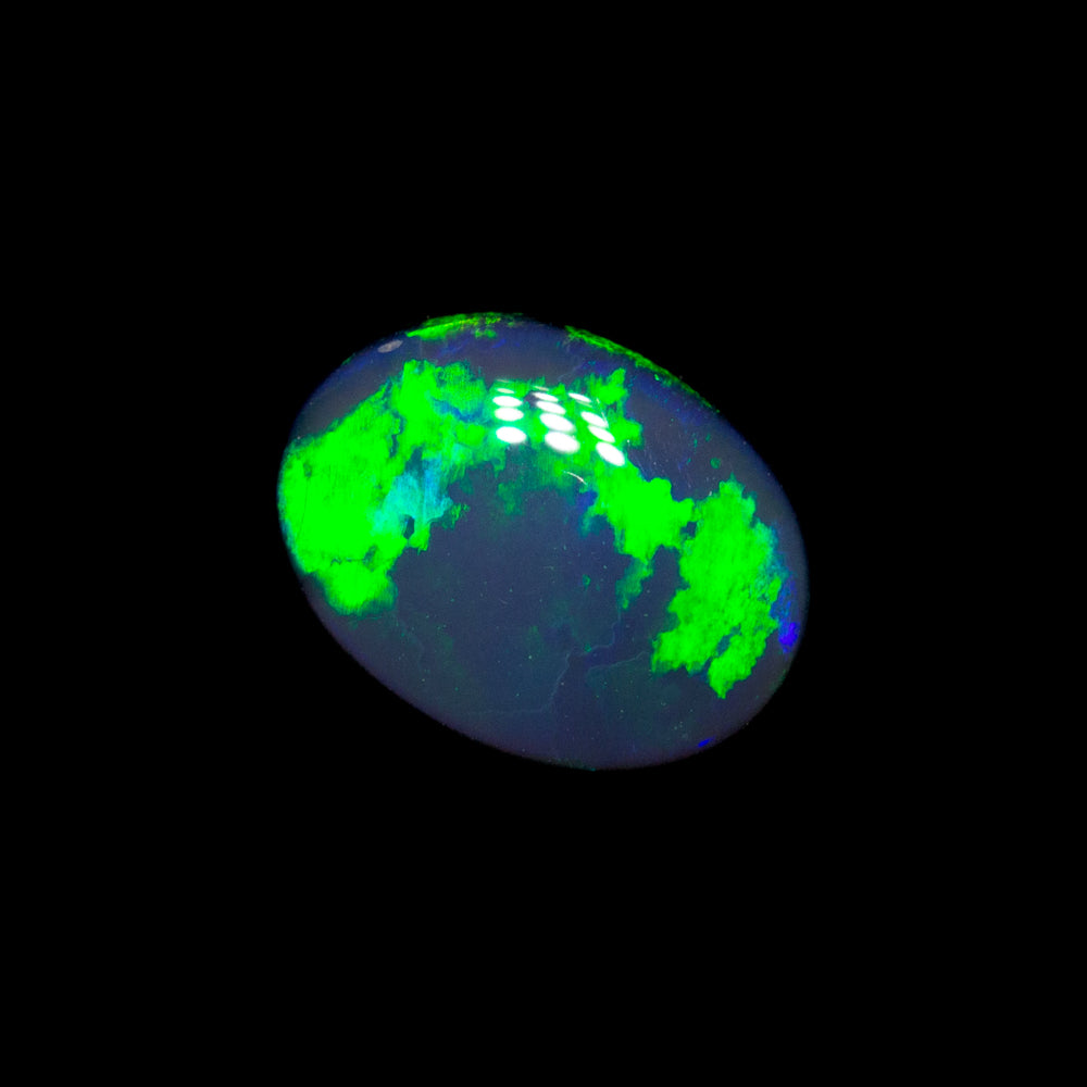 0.50 ct black opal 6.5x4.9x2.2mm
