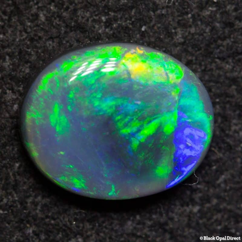 0.50 ct dark opal 7x5.5x2mm