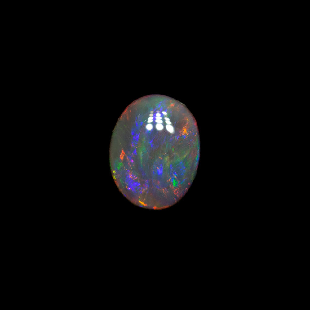 0.51 ct dark opal 5.9x4.8x2.7mm