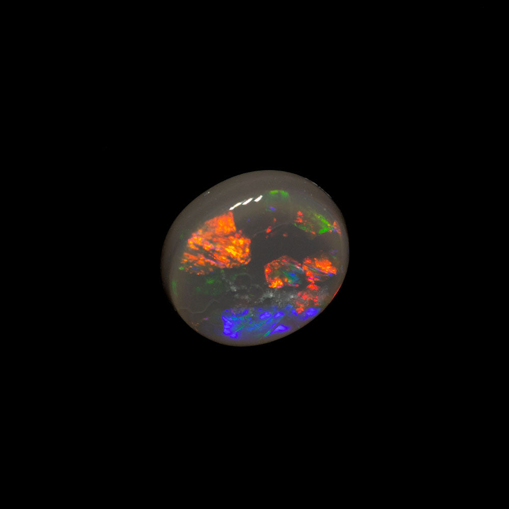 0.51 ct dark opal 5.8x4.9x2.4mm