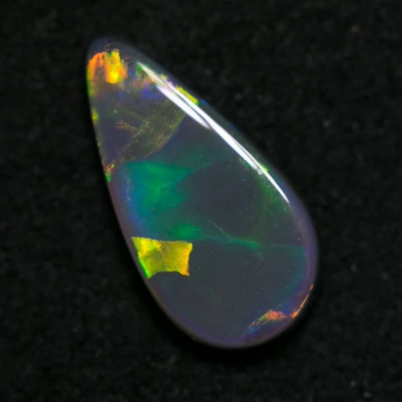 0.51 drop shape dark opal 9x4x2mm