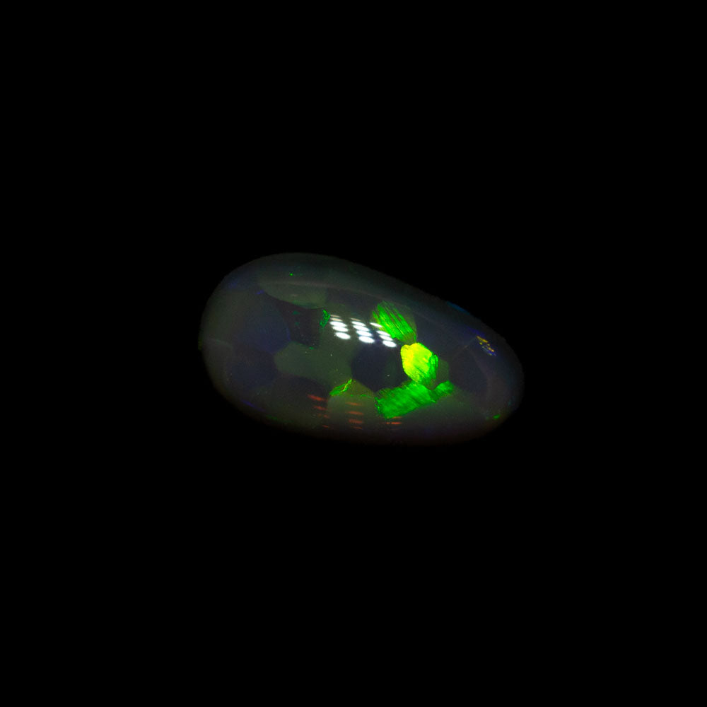 0.53 ct black crystal opal 7.2x4x2.8mm