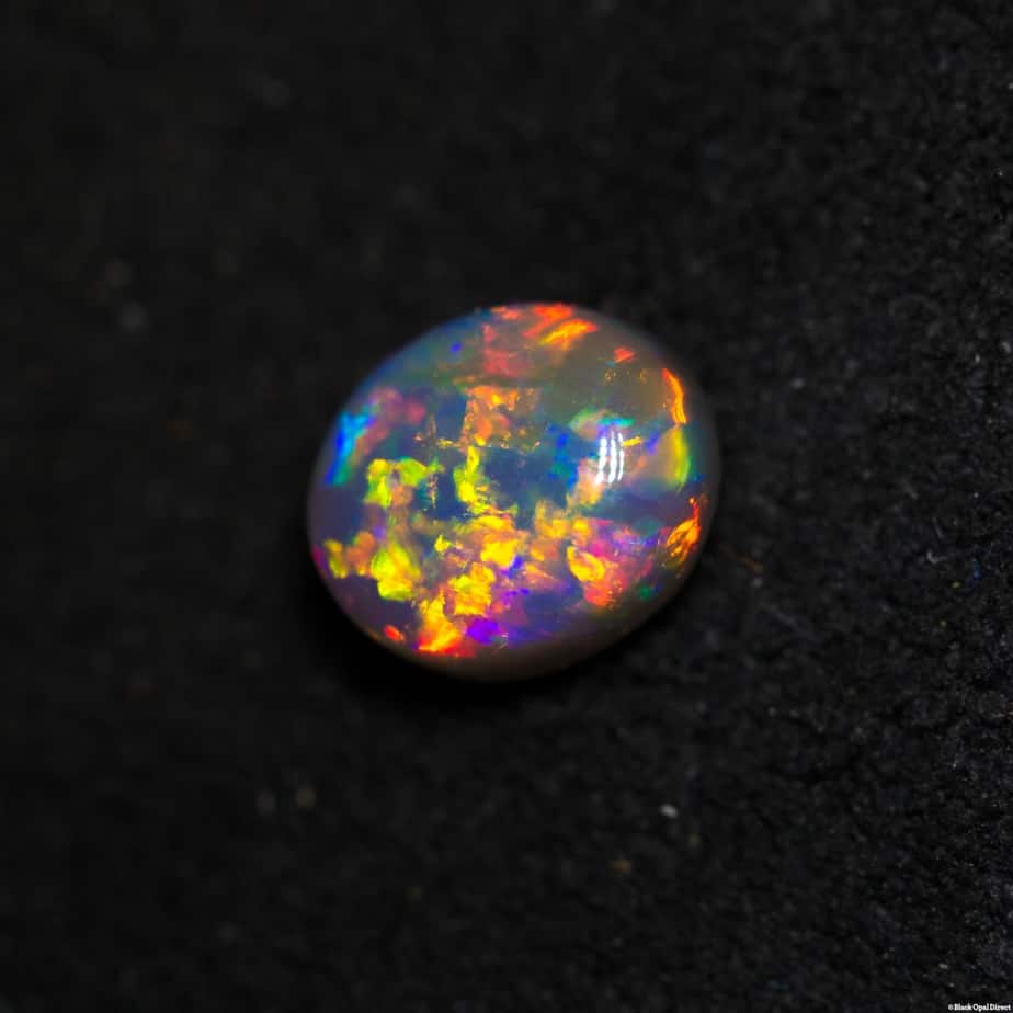 0.53ct semi black opal 1