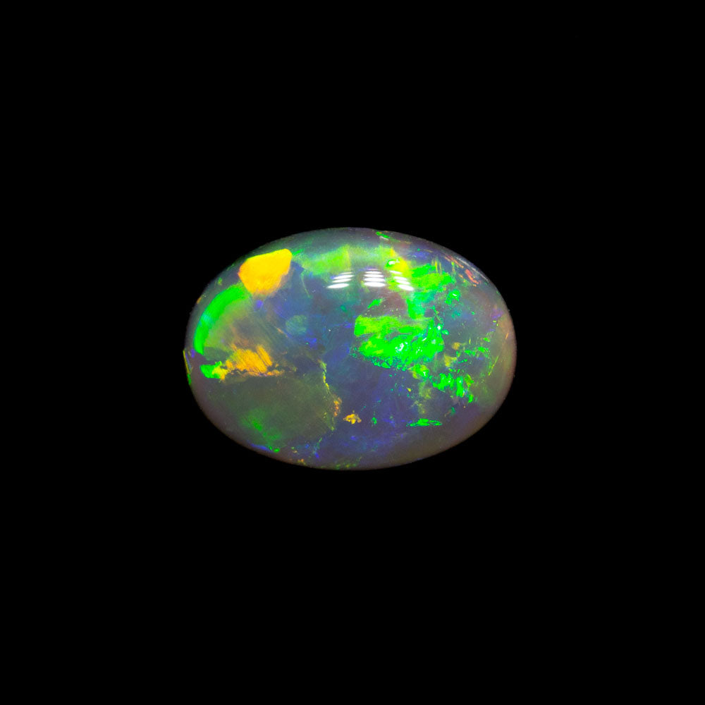 0.54 ct dark opal 7x5.1x2.2mm