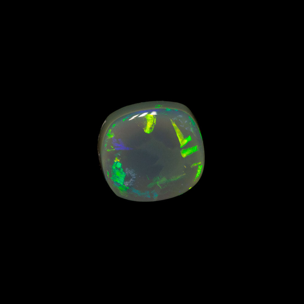 0.54 ct dark opal 5.7x5.3x2.2mm