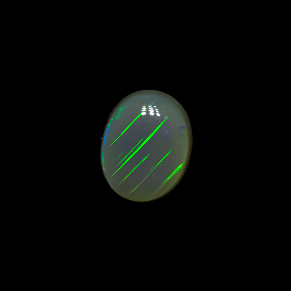 0.55 ct dark opal 6.2x5.1x2.6mm