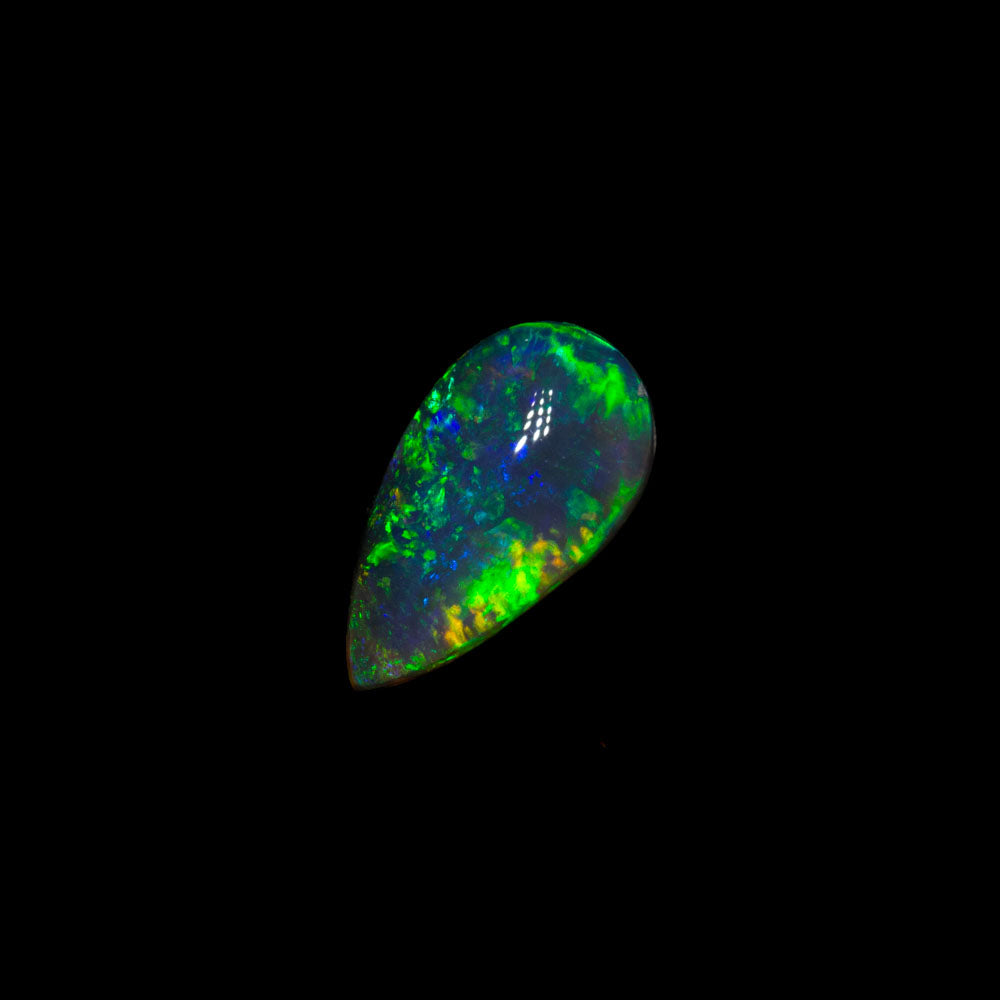 0.55 ct black opal 7.9x4.3x2.7mm