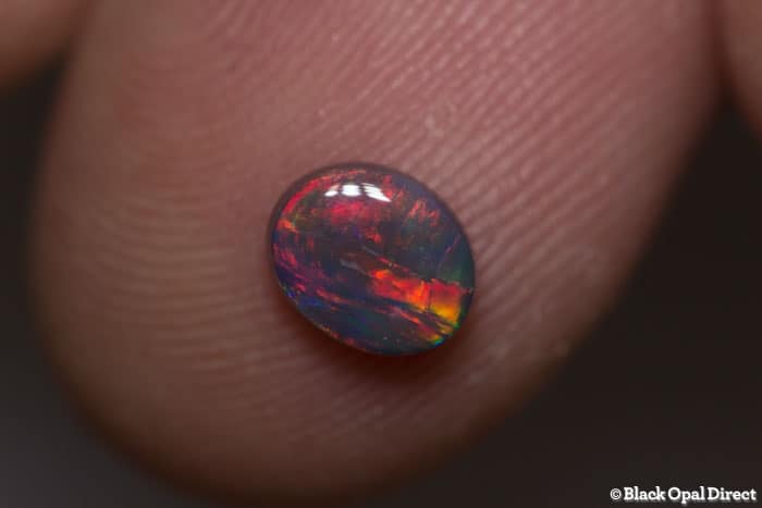0.55 ct gem back opal 6.5x5x2.5mm