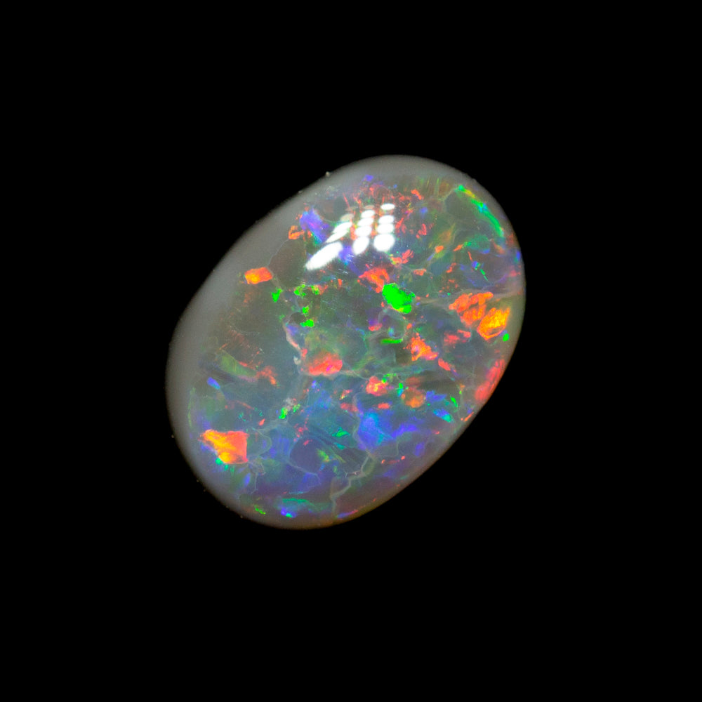0.56 ct dark opal 7.5x5.4x2mm